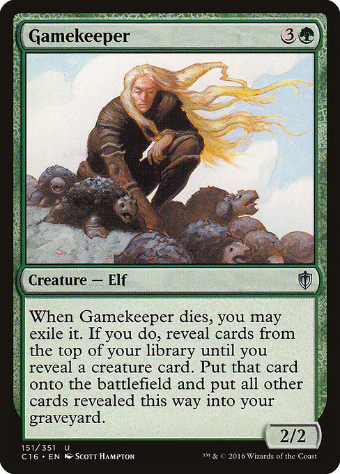 Gamekeeper from Commander 2016