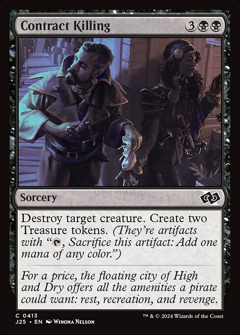Contract Killing highlighted card art
