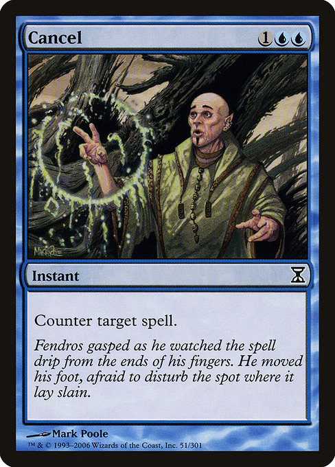Cancel from Time Spiral