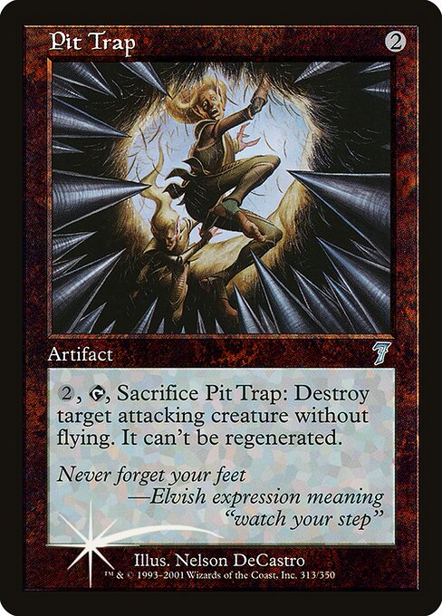 Pit Trap highlighted card art