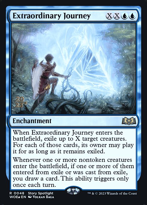 Extraordinary Journey from Wilds of Eldraine Promos