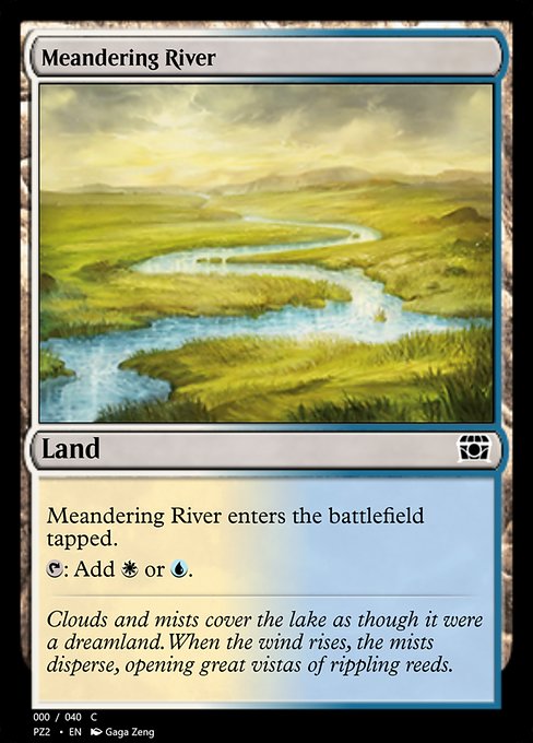 Meandering River from Treasure Chest