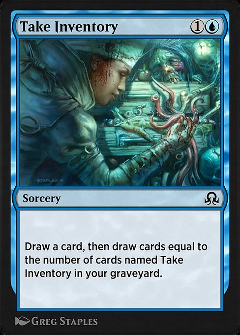 Take Inventory highlighted card art