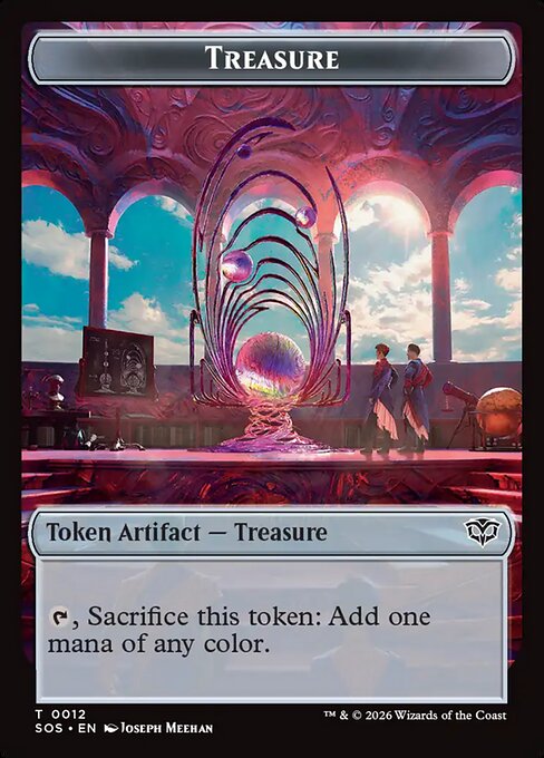 Treasure from Secrets of Strixhaven Tokens