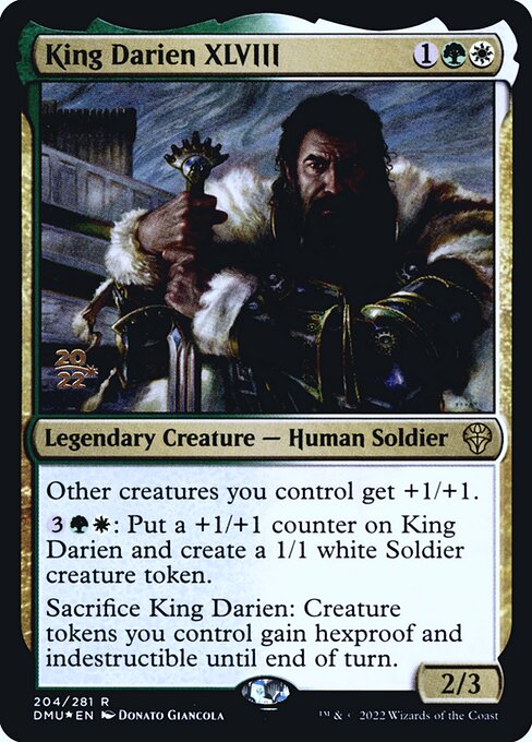 King Darien XLVIII from Dominaria United Promos