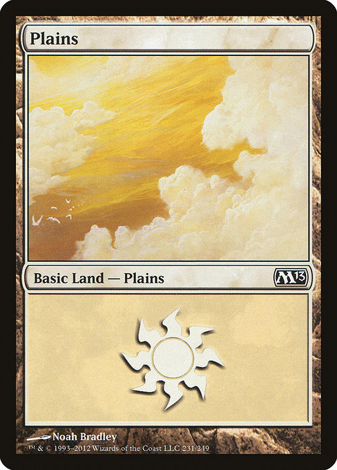 Plains from Magic 2013