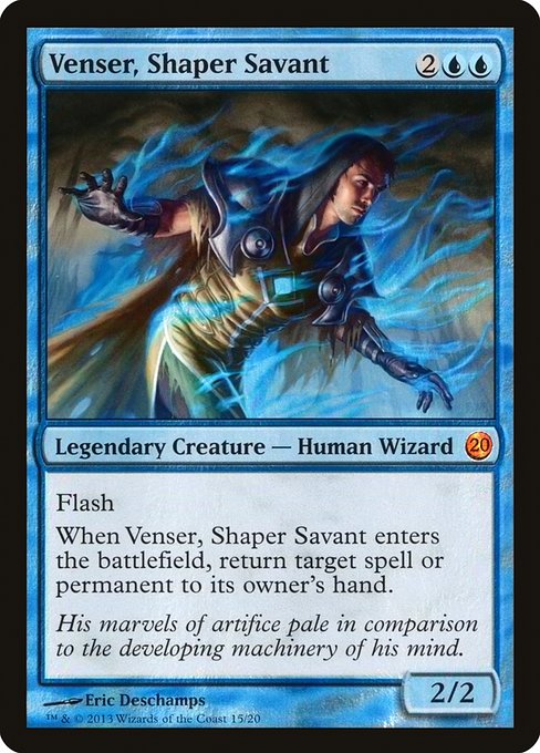 Venser, Shaper Savant from From the Vault: Twenty