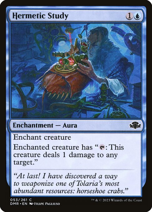 Hermetic Study highlighted card art