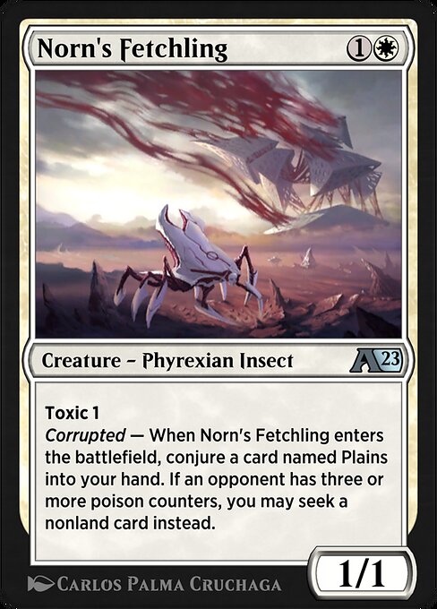 Norn's Fetchling highlighted card art