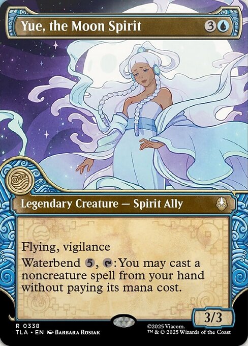 Yue, the Moon Spirit highlighted card art