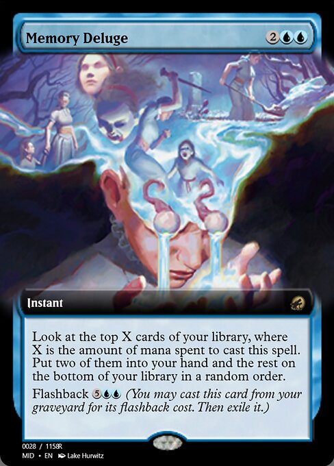 Memory Deluge highlighted card art