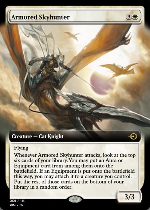 Armored Skyhunter highlighted card art