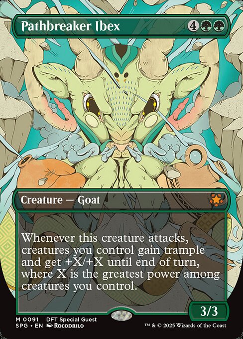 Pathbreaker Ibex highlighted card art