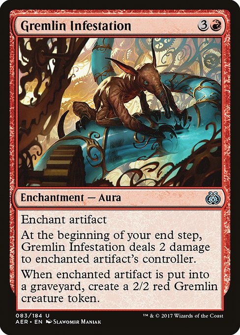 Gremlin Infestation highlighted card art