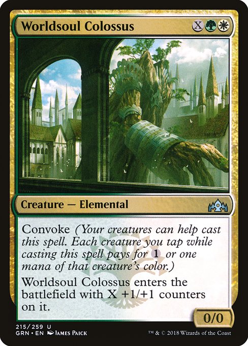 Worldsoul Colossus highlighted card art