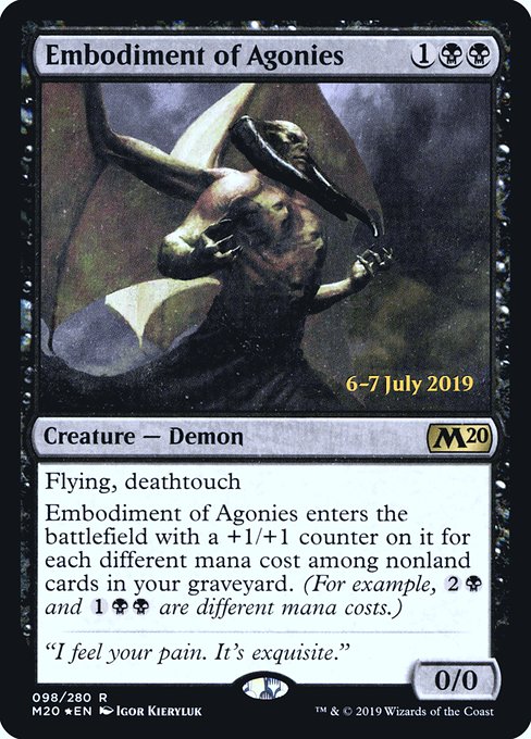 Embodiment of Agonies from Core Set 2020 Promos