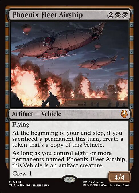 Phoenix Fleet Airship from Avatar: The Last Airbender