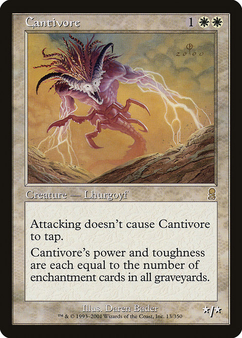 Cantivore highlighted card art