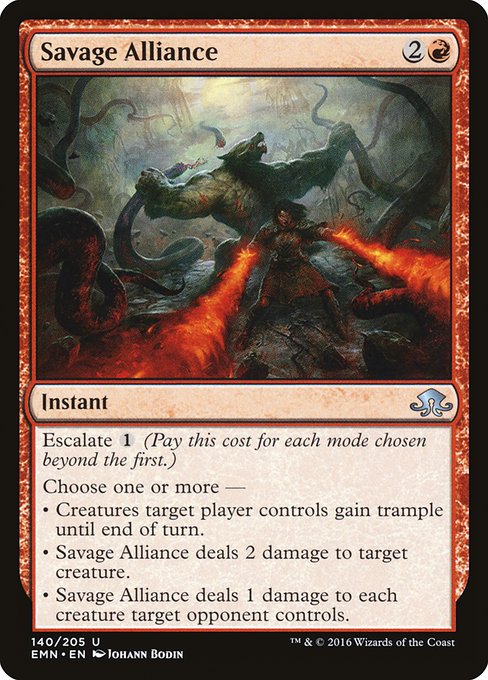 Savage Alliance from Eldritch Moon