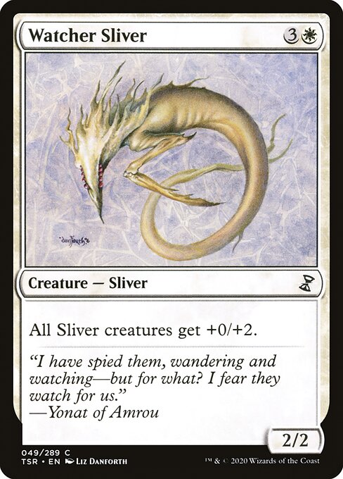 Watcher Sliver highlighted card art
