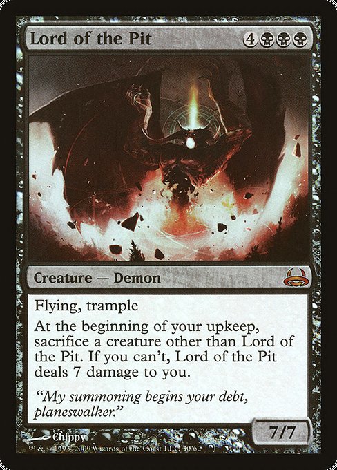 Lord of the Pit from Duel Decks: Divine vs. Demonic