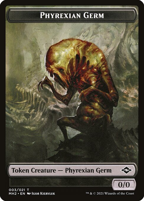 Phyrexian Germ from Modern Horizons 2 Tokens