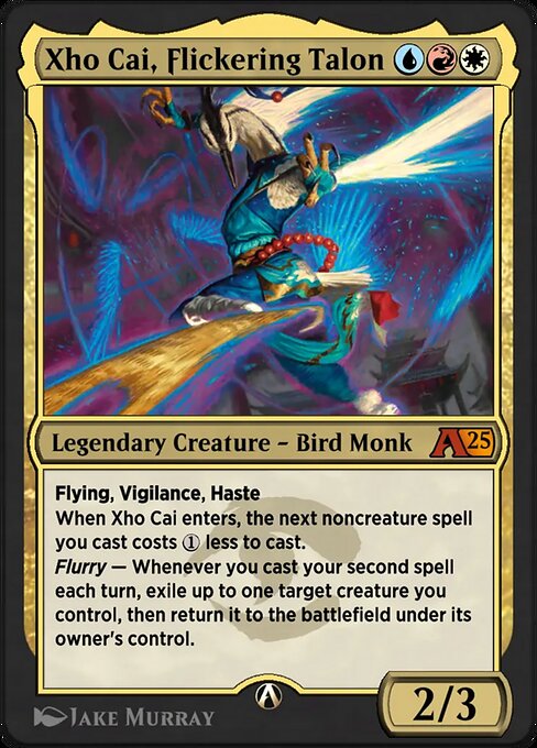 Xho Cai, Flickering Talon highlighted card art