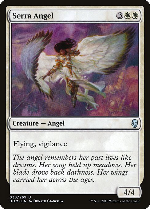 Serra Angel from Dominaria