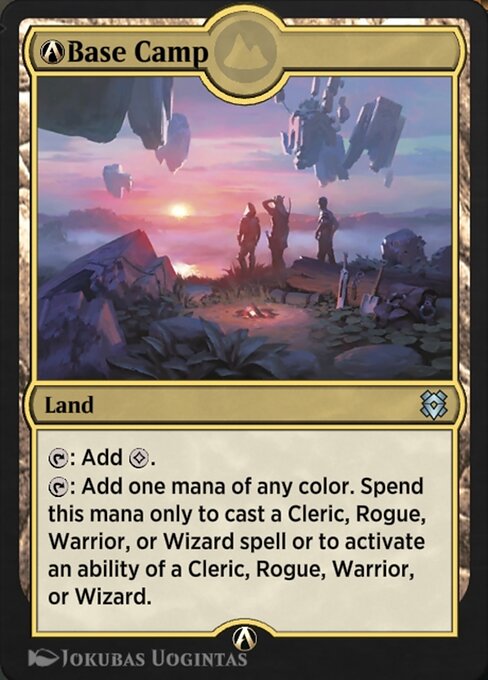 A-Base Camp highlighted card art