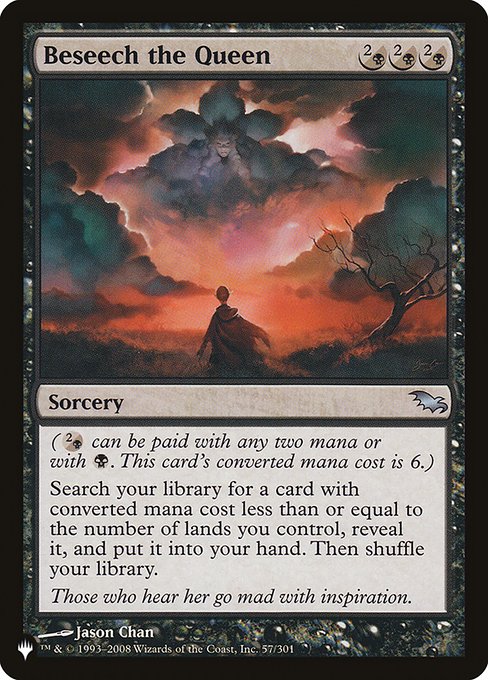 Beseech the Queen highlighted card art