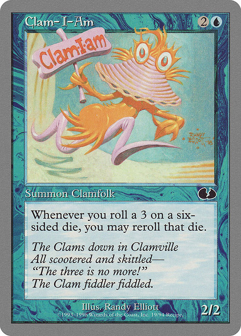 Clam-I-Am highlighted card art