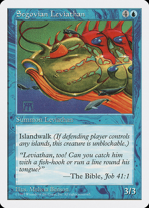 Segovian Leviathan from Fifth Edition