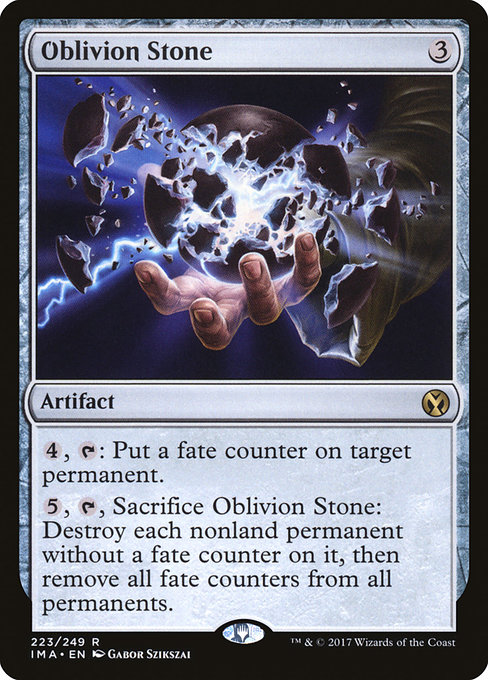 Oblivion Stone from Iconic Masters
