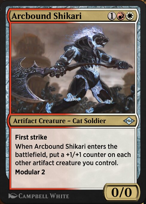 Arcbound Shikari highlighted card art