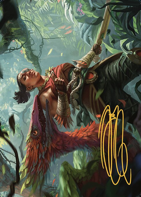 Wayta, Trainer Prodigy // Wayta, Trainer Prodigy from The Lost Caverns of Ixalan Art Series