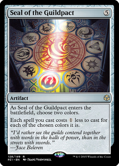 Seal of the Guildpact from Legendary Cube Prize Pack