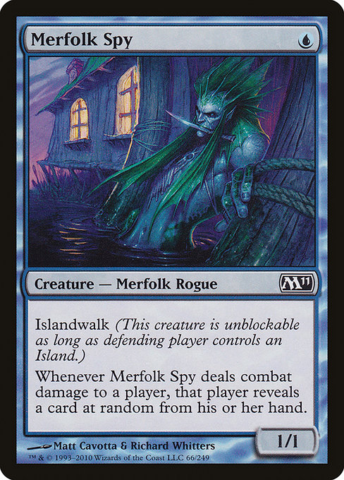 Merfolk Spy from Magic 2011