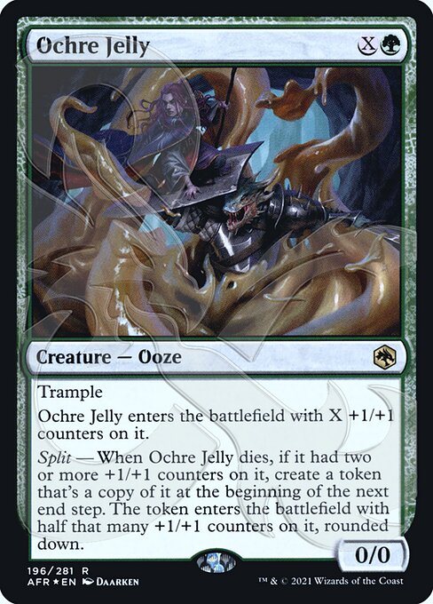 Ochre Jelly from Adventures in the Forgotten Realms Promos