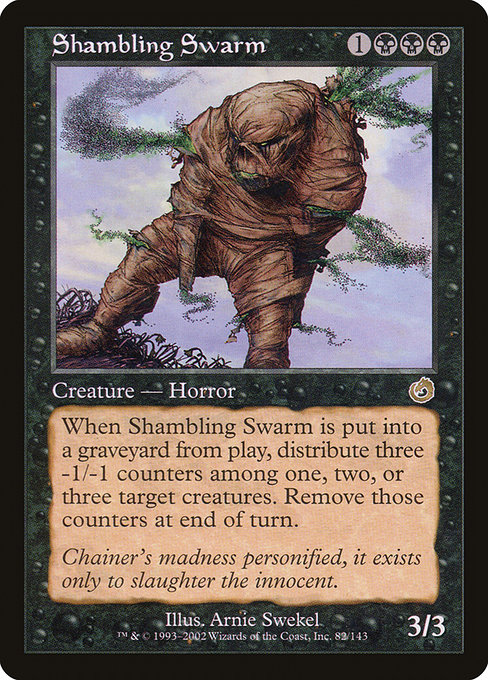 Shambling Swarm highlighted card art