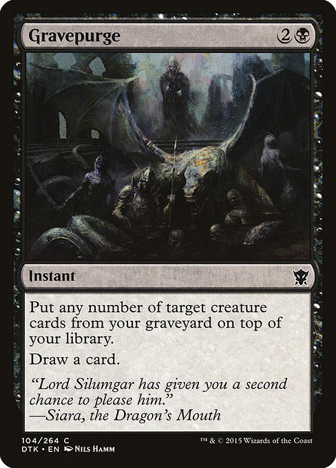 Gravepurge from Dragons of Tarkir