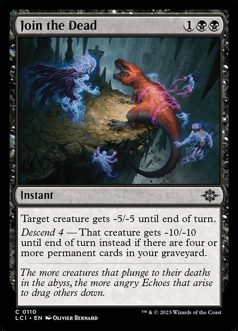 Join the Dead highlighted card art