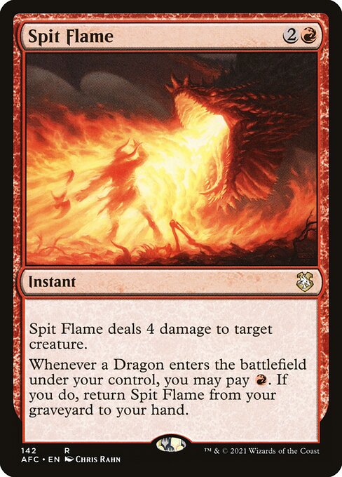 Spit Flame from Forgotten Realms Commander