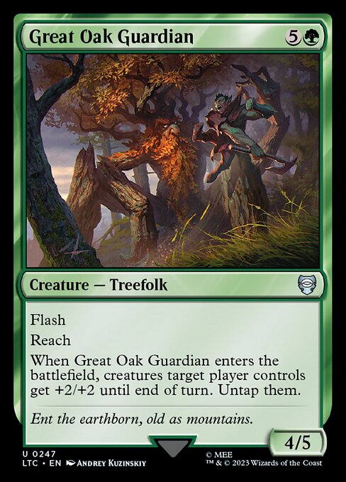Great Oak Guardian from Tales of Middle-earth Commander