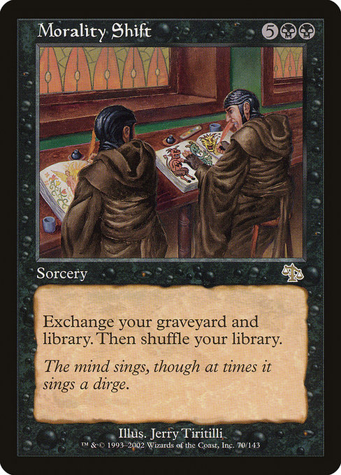 Morality Shift highlighted card art