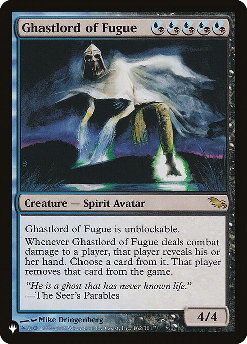 Ghastlord of Fugue highlighted card art