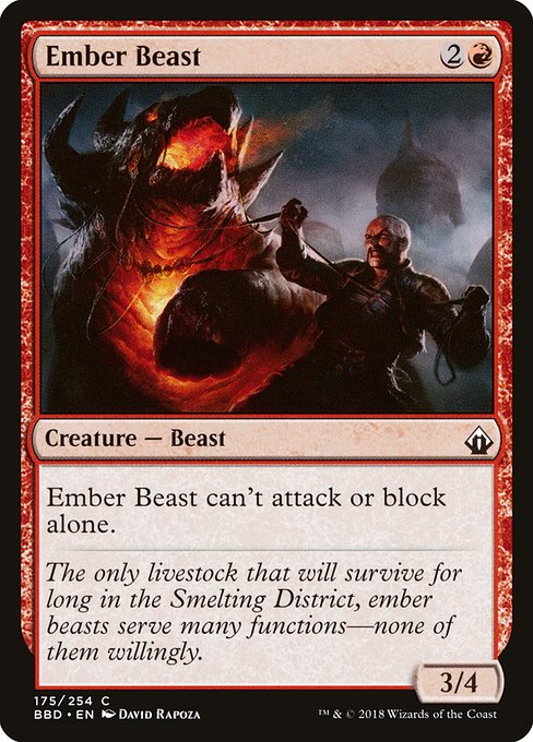 Ember Beast from Battlebond
