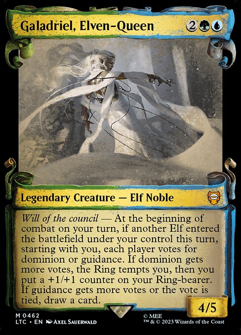 Galadriel, Elven-Queen highlighted card art