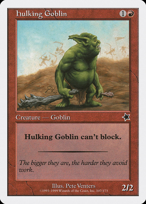 Hulking Goblin from Starter 1999