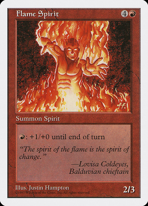 Flame Spirit from Fifth Edition