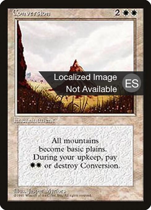 Conversion from Fourth Edition Foreign Black Border